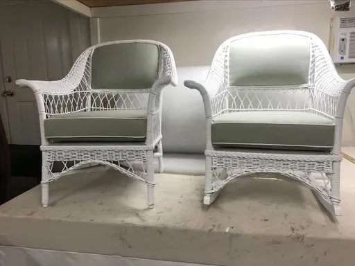 Custom rebuilt sofa cushions by Manilla Upholstery
