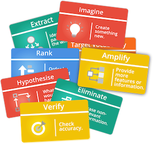 develop questioning approaches using the thinking framework