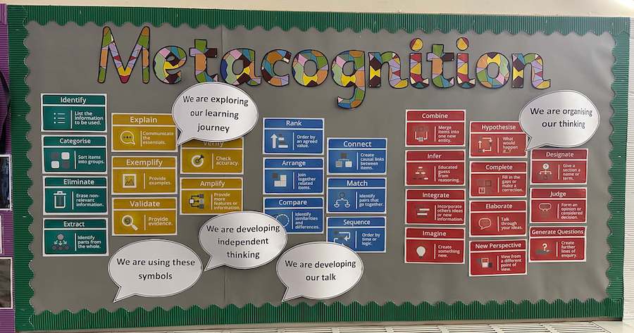 Whole school metacognition