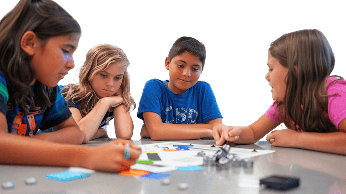 English language learners engaged in total participation techniques