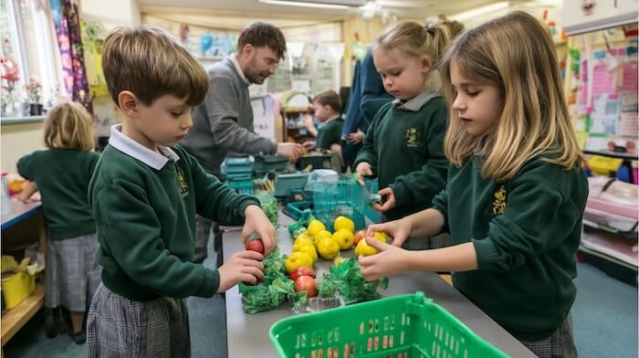 Role play areas for continuous provision