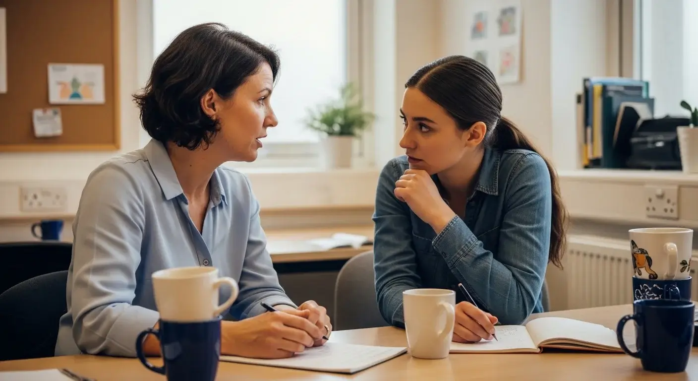 Supportive coaching conversation for teacher wellbeing and boundaries