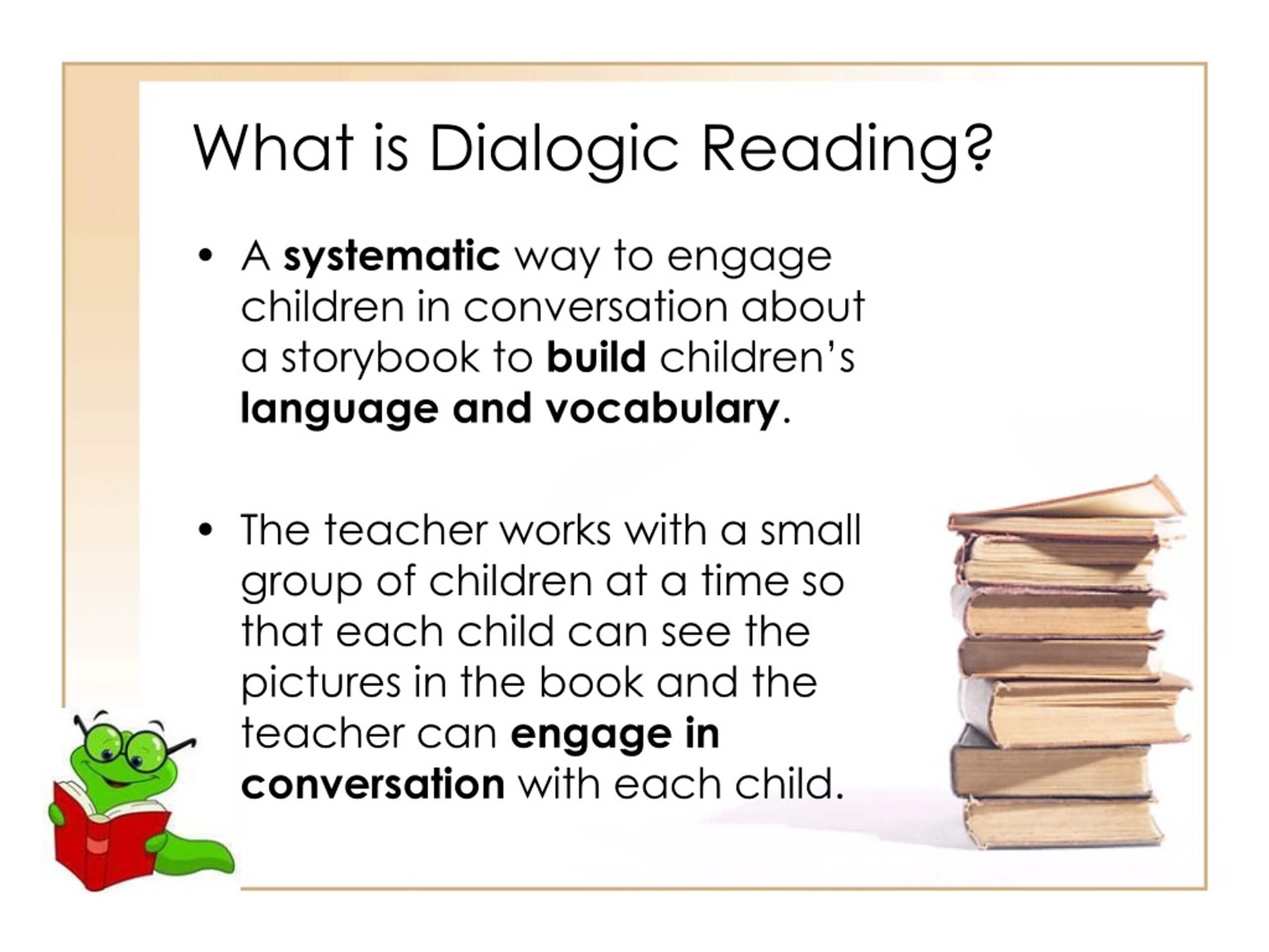 Dialogic reading definition
