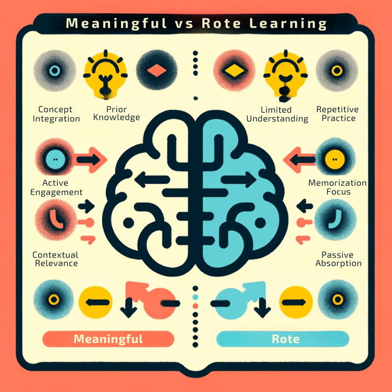 Rote Learning and Meaningful Learning