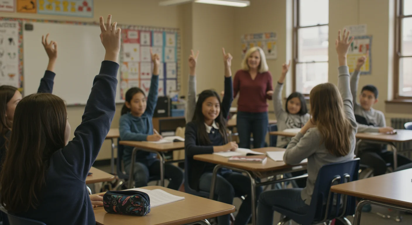 Teacher asking many questions to check student understanding