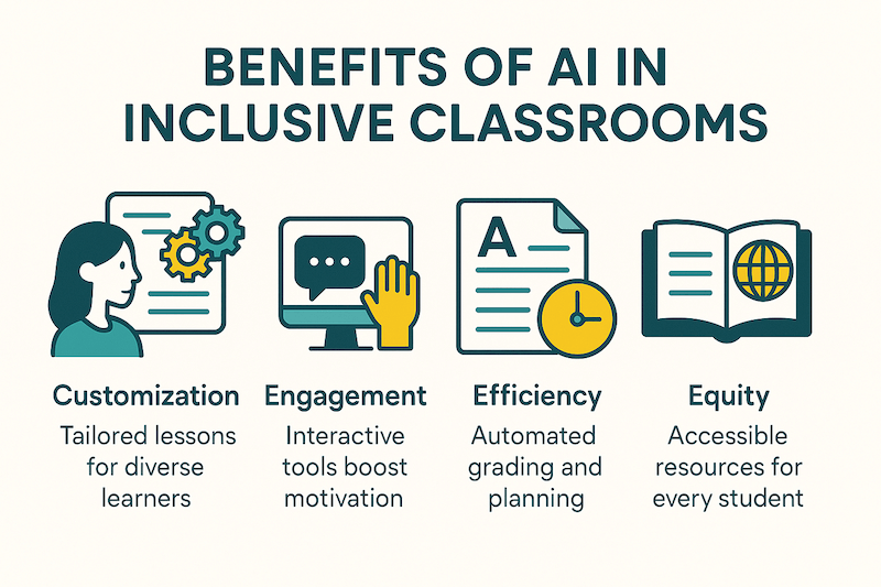 Benefits of artificial intelligence in special education