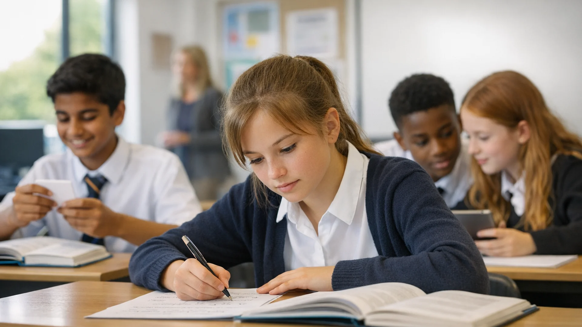 The Testing Effect: How Retrieval Practice Strengthens Learning - students learning in classroom