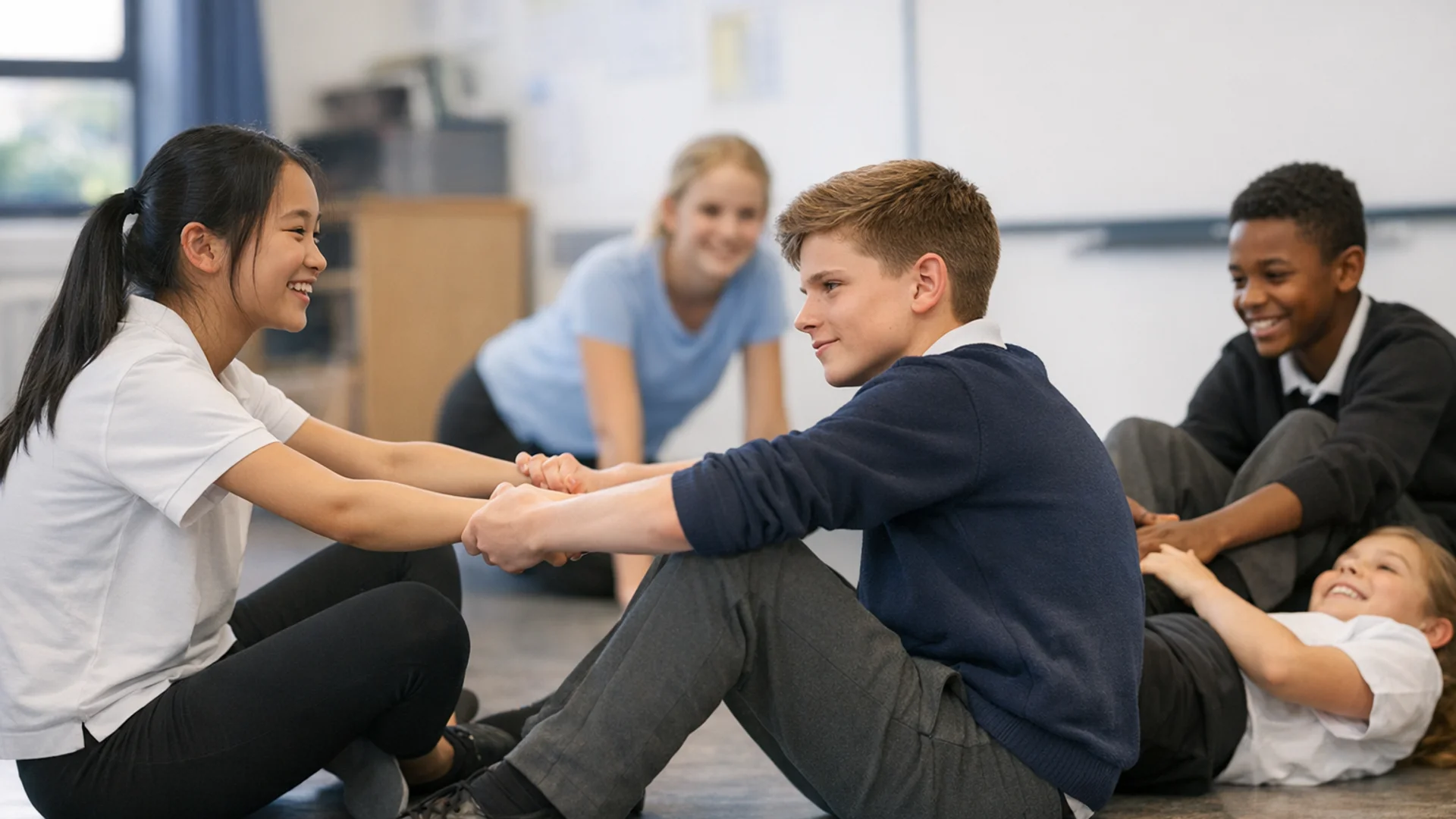 Sherborne Developmental Movement: The Complete Teacher's Guide to Movement and Relationship Play - educational concept illustration