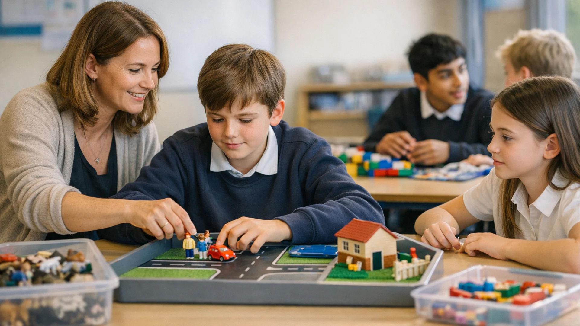 Identiplay: The Complete Teacher's Guide to Teaching Play Skills in Autism - educational concept illustration