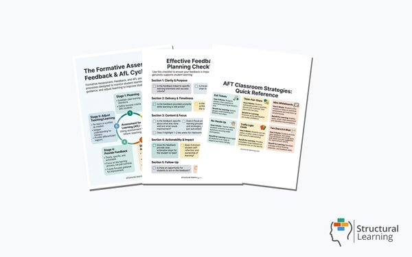 Formative Assessment & Feedback Strategies , 3 resources