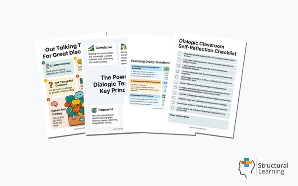 Oracy & Dialogic Classroom Talk — 4 resources