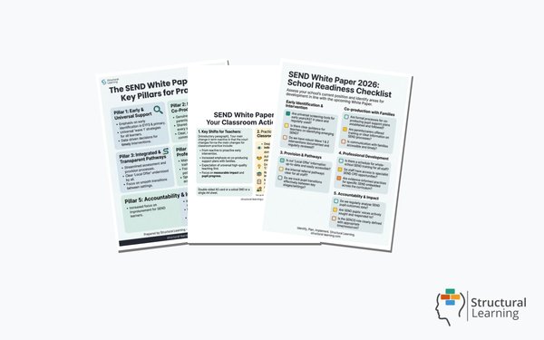 The SEND White Paper 2026: Teacher Briefing — 3 resources