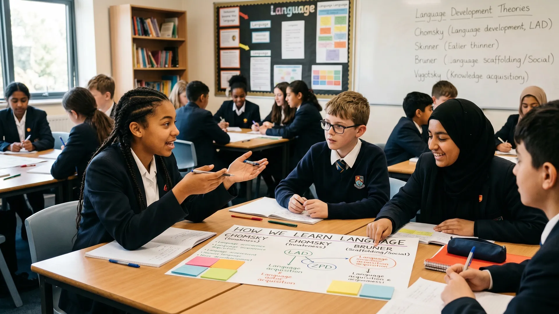 Language Development Theories: From Chomsky to Bruner and Beyond