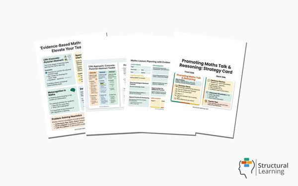 Maths Pedagogy Toolkit — 4 resources