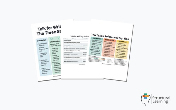 Talk for Writing: Teacher's Toolkit — 3 resources