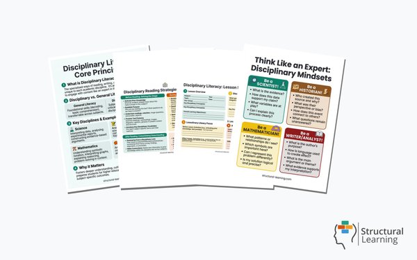 Disciplinary Literacy: Secondary Teacher Guide — 4 resources