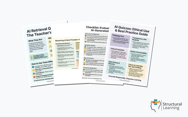 AI Retrieval Practice Quizzes for Teachers — 4 resources