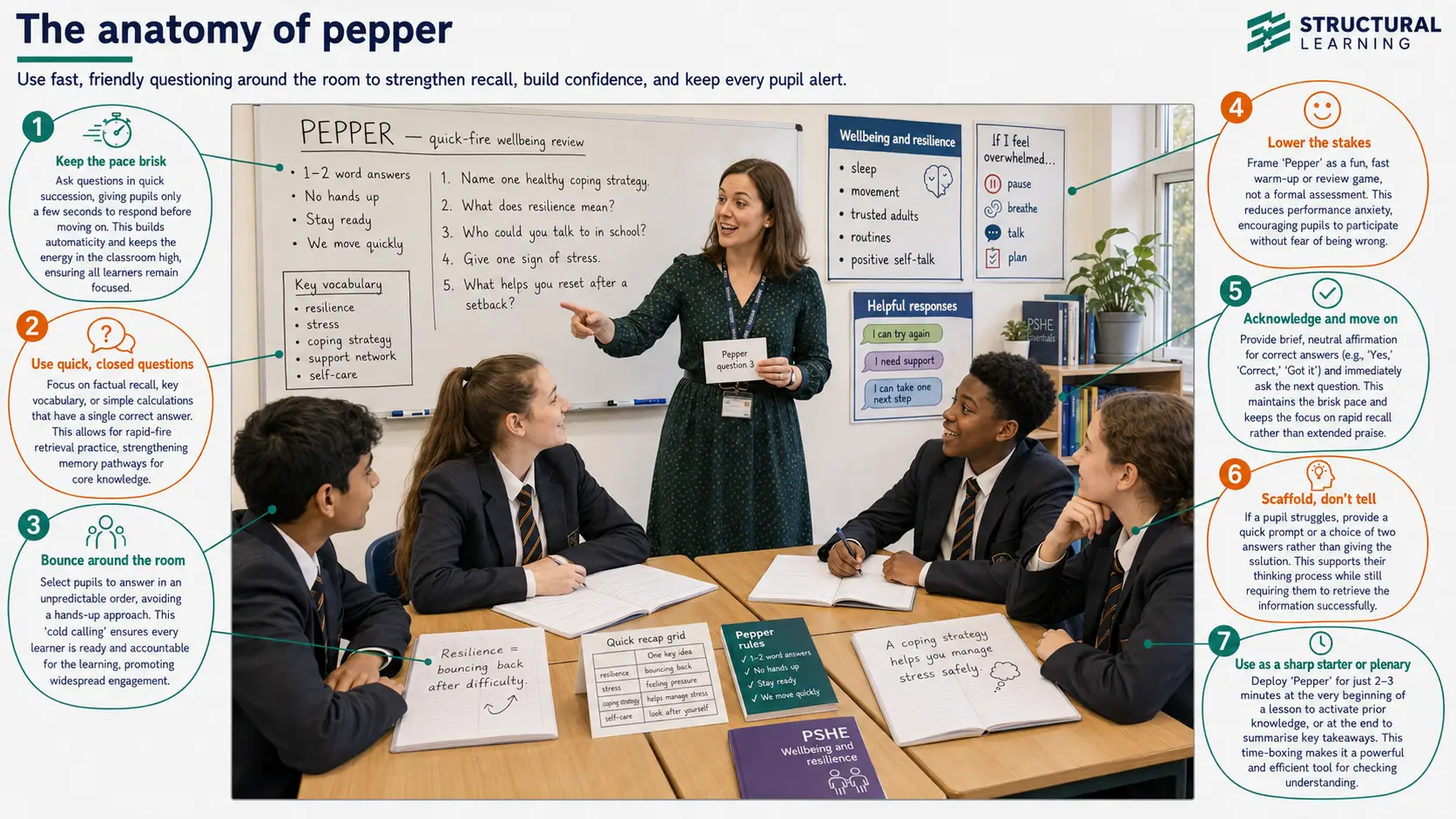 Anatomy of Pepper, visual classroom guide