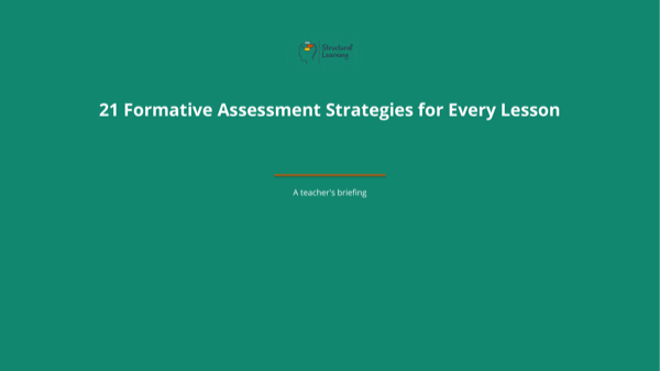 21 Formative Assessment Strategies for Every Lesson — slide preview