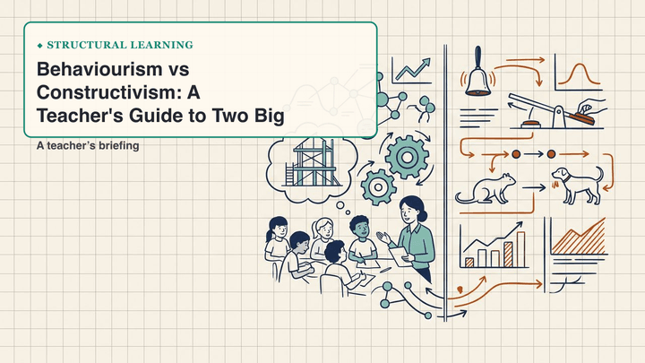 Behaviourism vs Constructivism: A Teacher's Guide to Two Big Ideas in Education — slide preview