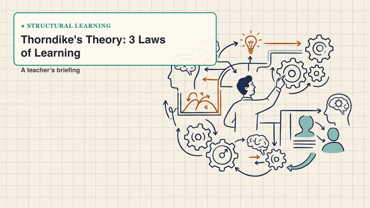 Thorndike's Theory: 3 Laws of Learning — slide preview