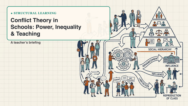 Conflict Theory in Schools: Power, Inequality & Teaching — slide preview