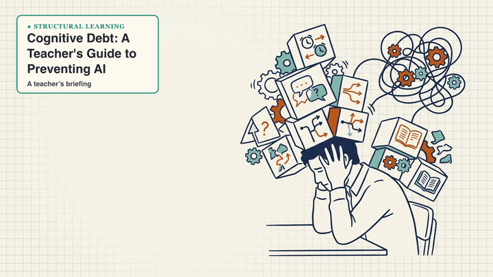 Cognitive Debt: A Teacher's Guide to Preventing AI Dependency — slide preview