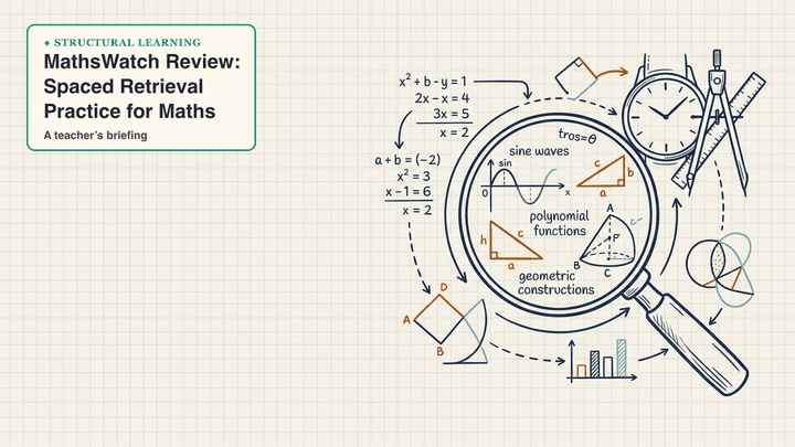 MathsWatch Review: Spaced Retrieval Practice for Maths — slide preview
