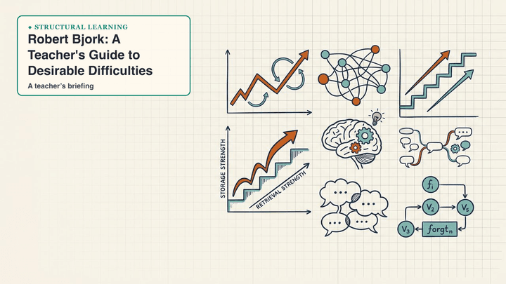 Robert Bjork: A Teacher's Guide to Desirable Difficulties — slide preview