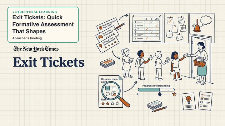 Exit Tickets: Quick Formative Assessment That Shapes — slide preview