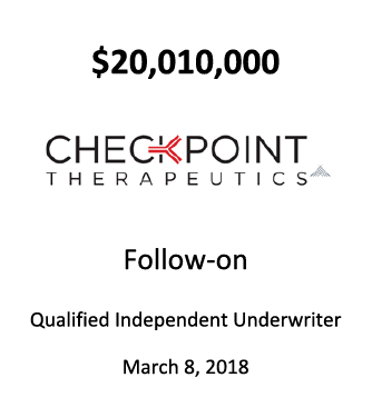 Checkpoint Therapeutics, Inc.