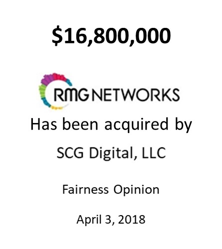 RMG Networks Holding Corporation