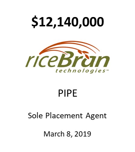 RiceBran Technologies 