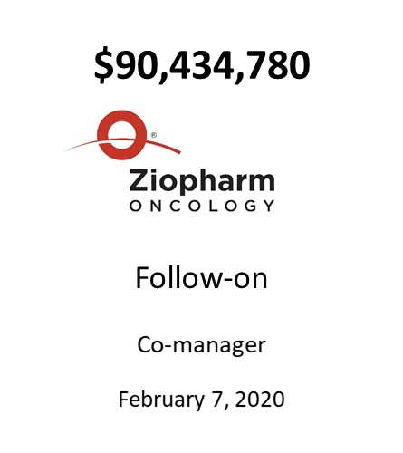 Ziopharm Oncology, Inc. 