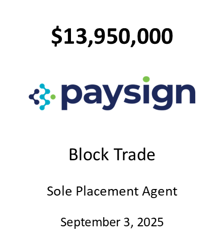 Paysign, Inc.