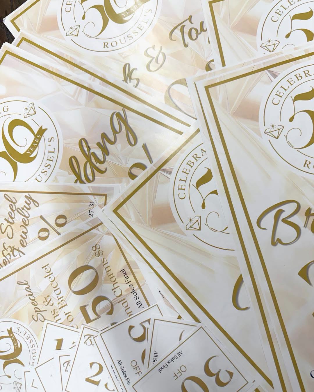 Sponsor Spotlight: Roussel's Golden Anniversary Sale