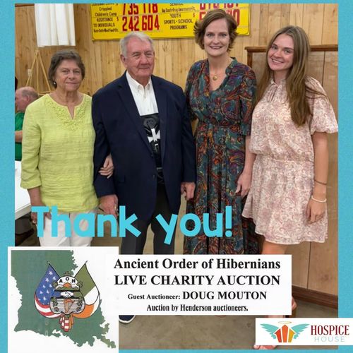 Thank You: Ancient Order of Hibernians Charity Auction
