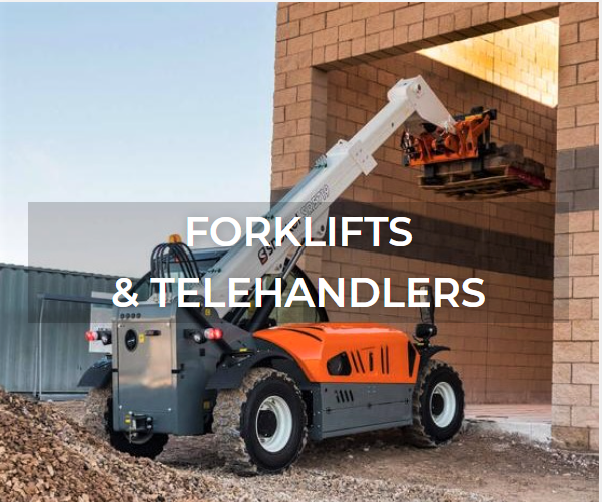 Fork lift and telehandler  rentals and sales from Aerial Plus