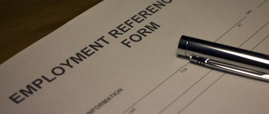 employee reference checks