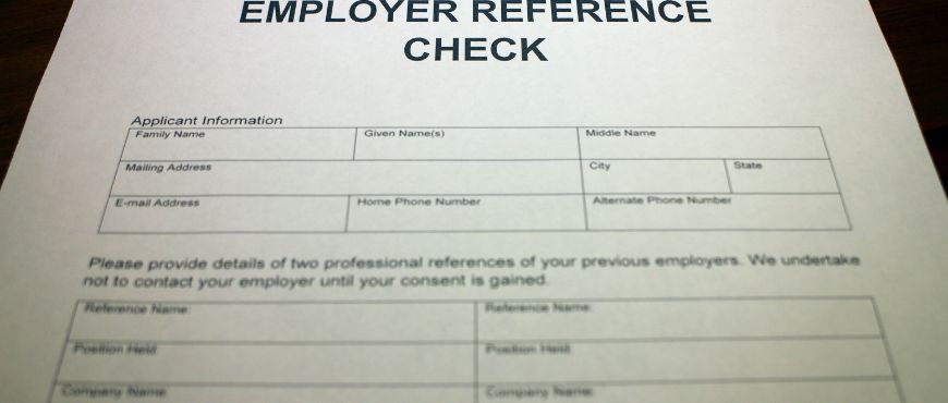 reference checks before hiring