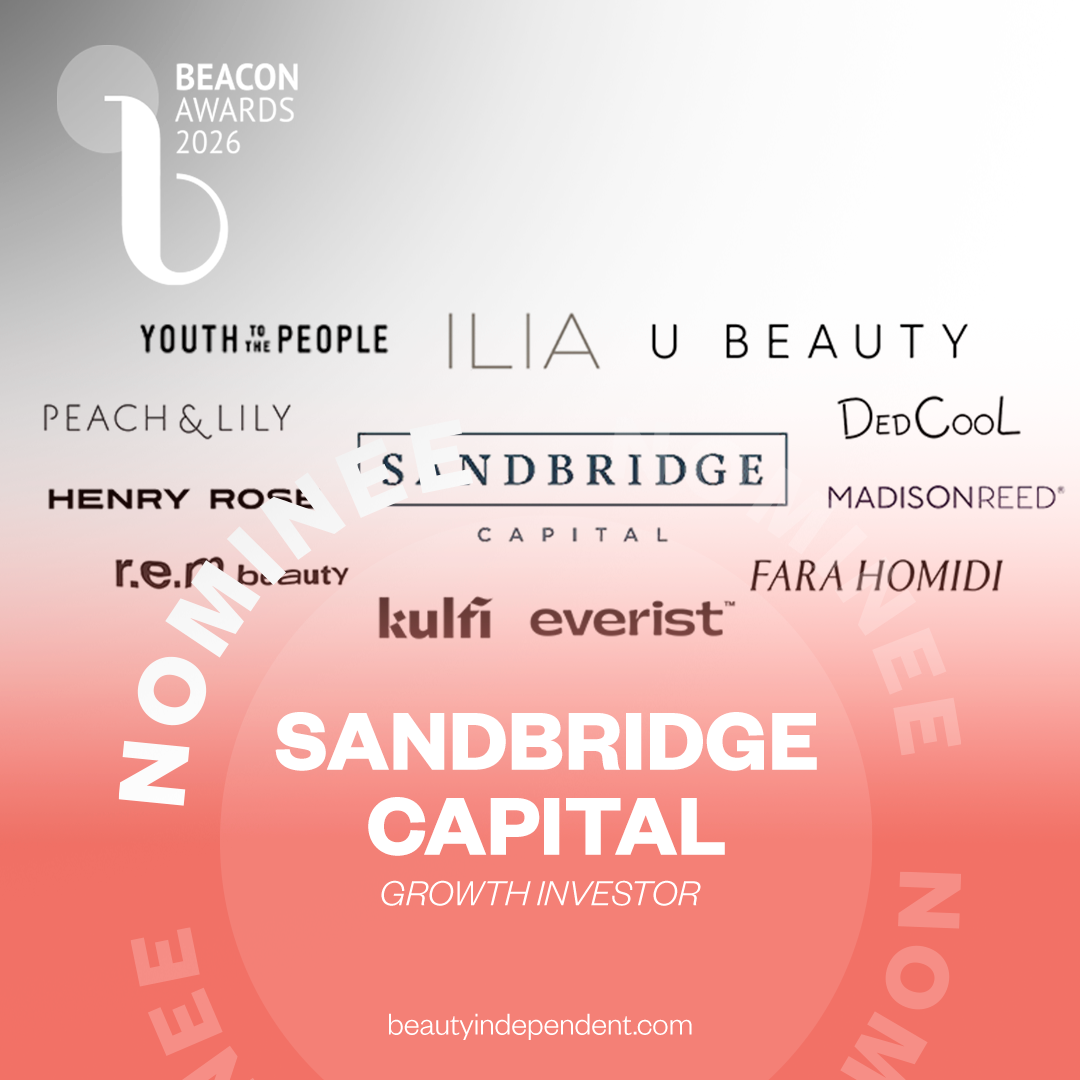 Sandbridge Capital Named a Beauty Independent Beacon Awards Nominee for the Third Time