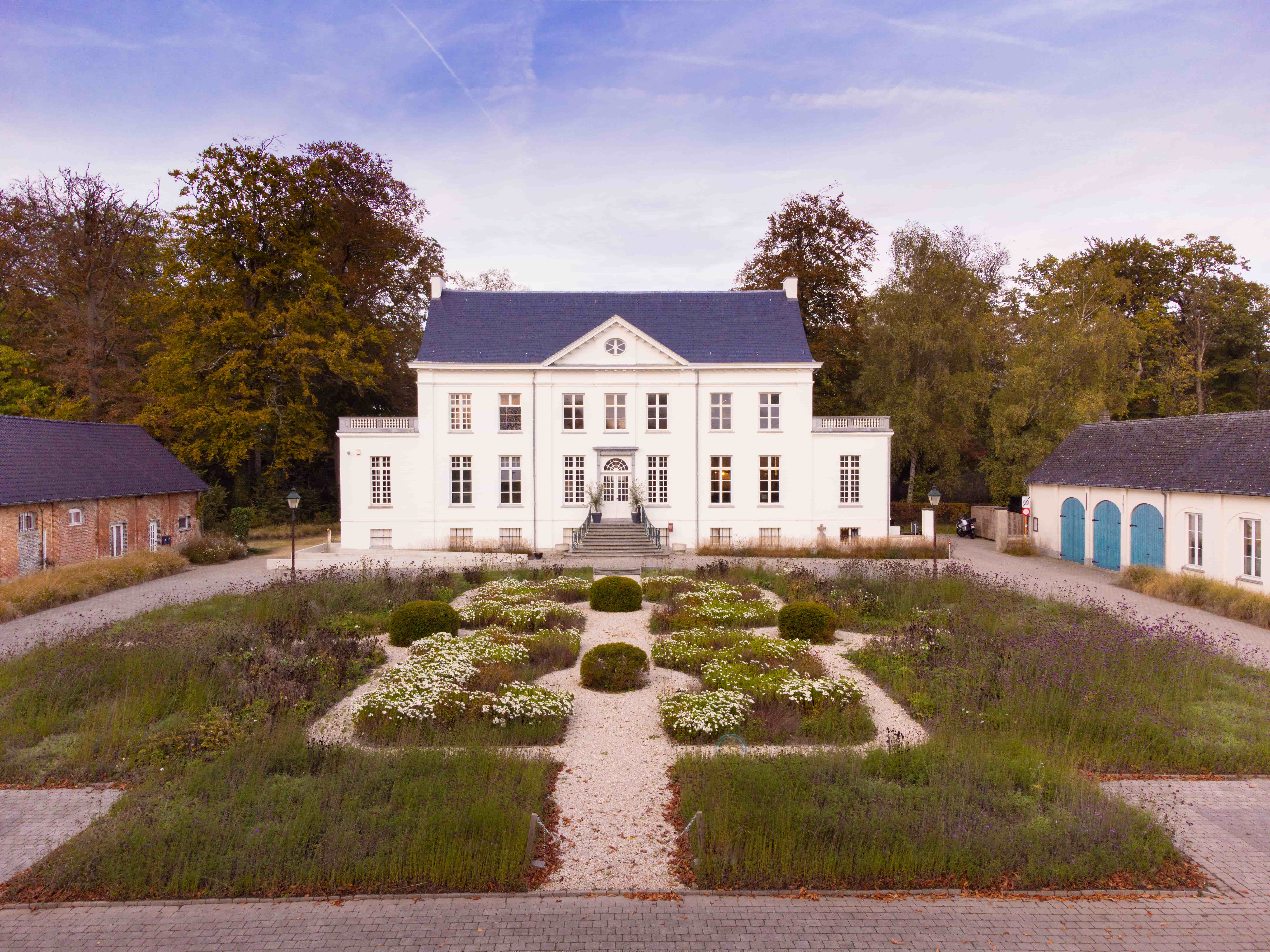 Voorkant van Kasteel Sint-Michiels te Sint-Katelijne-Waver