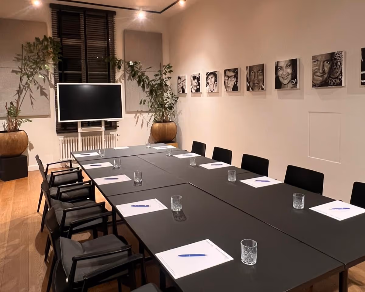 Zaal Michiels, te Sint-Katelijne-Waver ingedekt als boardroomopstelling