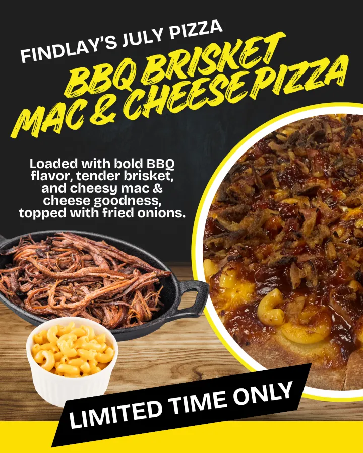 Heavenly Pizza - July Pizza of the month