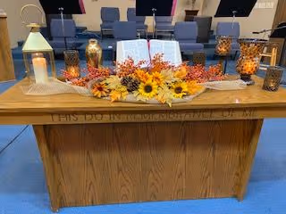 Inside of the Church of Nazarene