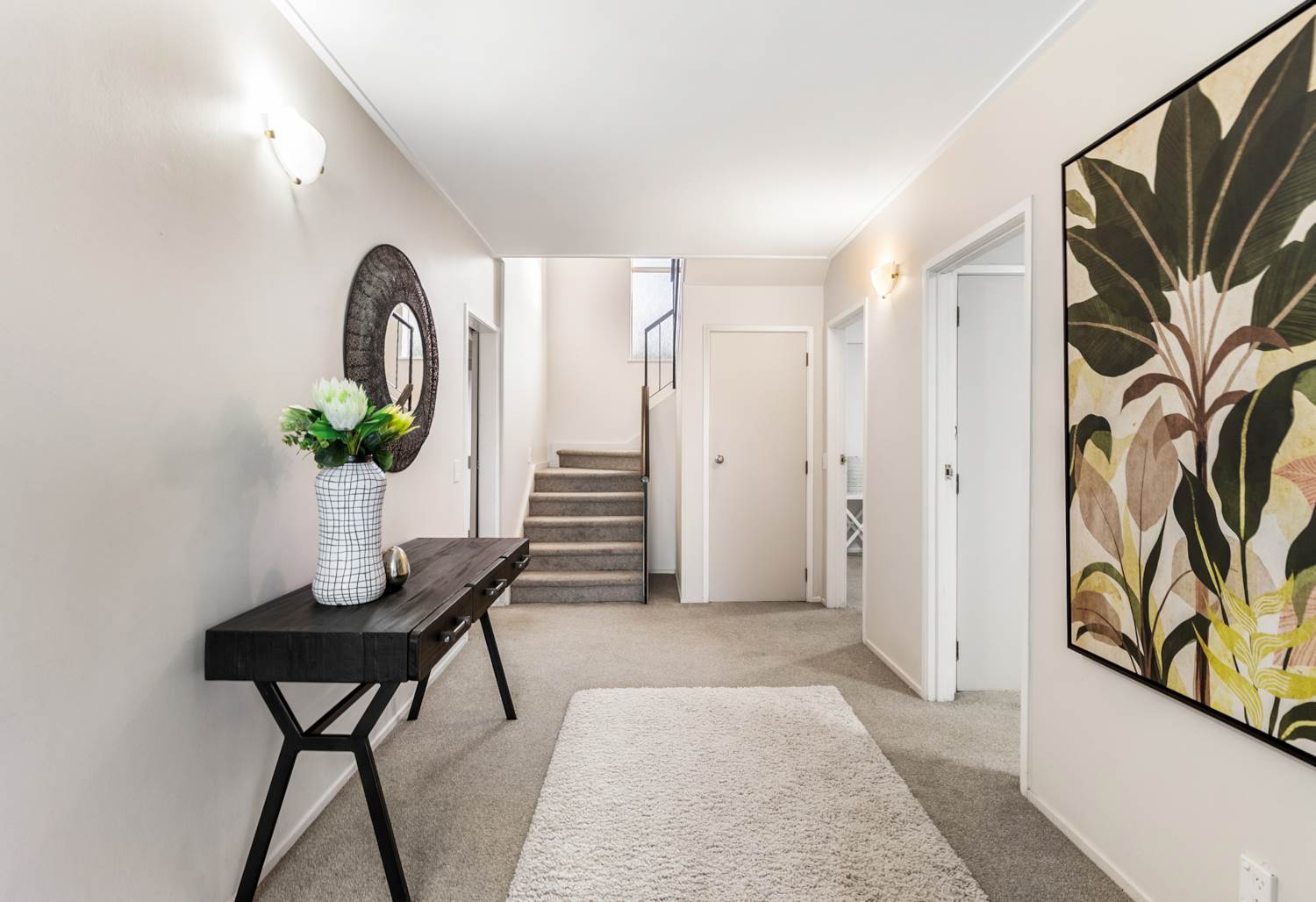 Aberdeen Road, Castor Bay - entry hallway with stairs