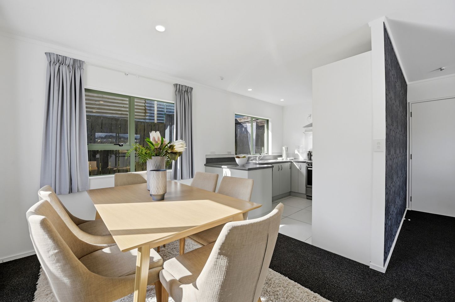 Knott Road, Stanmore Bay - dining through to kitchen