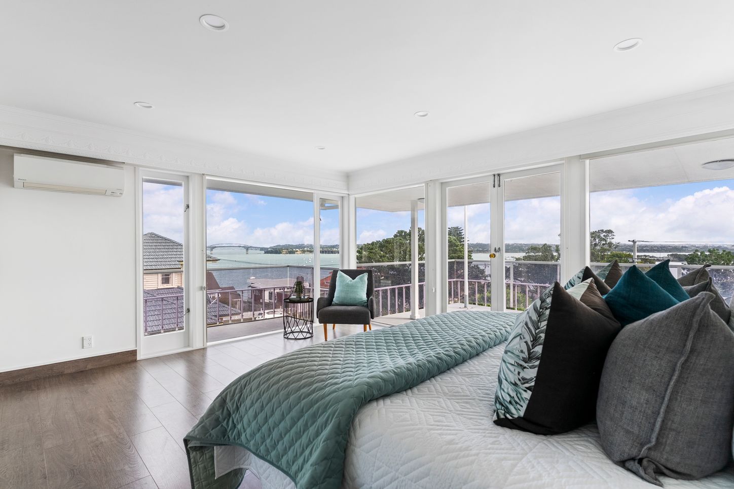 Stanley Pt Road - second master bedroom with view