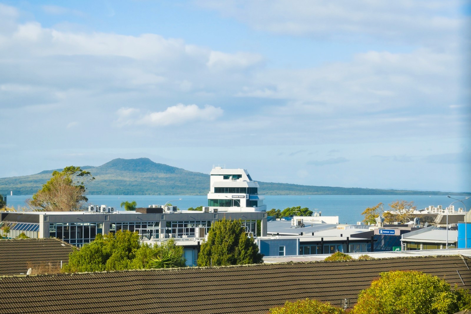The Terrace, Takapuna - sea views across to Rangitoto