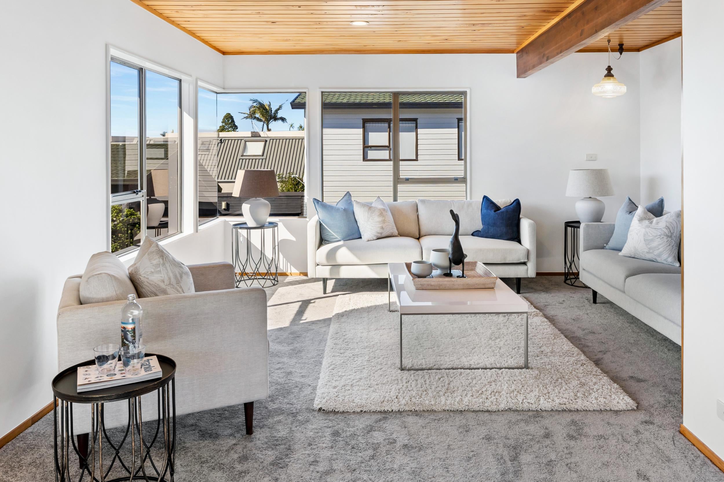 Churchill Road, Murrays Bay - second living area with sea outlook